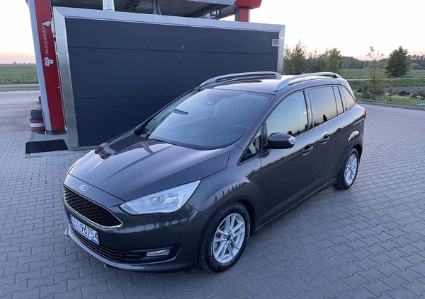 Ford C-MAX cena 63900 przebieg: 75000, rok produkcji 2018 z Sieradz małe 667